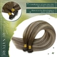 thumbnail image 3 of Extensiones de cabello Nano Bead RUNATURE Balayage de marrón a rubio, 3 of 7