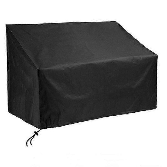 Outdoor Bench Rain And Dust Cover Black Furniture Cover Benches Seat Rain Cover