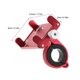 thumbnail image 2 of CRILSTYLEO Soporte Rojo Para Teléfono De Con Montaje Antivibración Para Manubrio Estable Y Resistente, 2 of 6