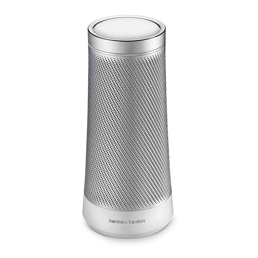 Harman Kardon INVOKE Voice Activated Wireless Home Speaker w Cortana Silver 