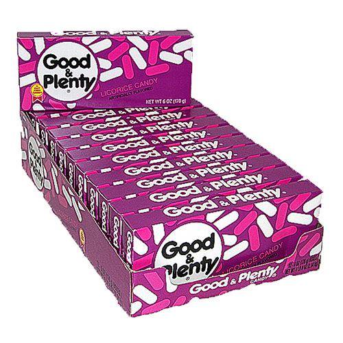 Good & Plenty Licorice Candy 6oz. Theater Box