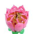 thumbnail image 4 of Loewten Candles, Amazing Romantic Musical Birthday Party Cake Topper Candle Pink, Music Candles, 4 of 8