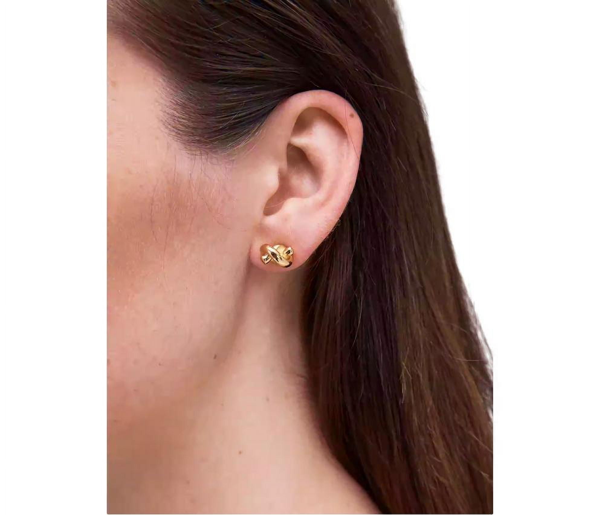 Kate Spade New York Earrings Sailors Knot Stud Earring Gold Women s Jewelry Walmart