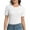 White, variant on Fall Clothes Womens Crewneck Ribbed Long Sleeve Shirts Slim Fitted Tee Casual Basic Tshirt Top