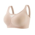 thumbnail image 6 of Sngxgn Women's Wireless T-Shirt Bra, Wirefree T-Shirt Bra(Beige,L), 6 of 9