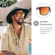 thumbnail image 3 of Gafas de Sol Knockaround Torrey Pines Polarizadas UV400 Negras, 3 of 8