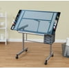 Studio Designs Glass Top Vision Rolling Drafting Table