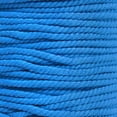 thumbnail image 2 of Super Soft 3 Strand Twisted Cotton Rope (Light Blue, 1/4 Inch x 100 Feet), 2 of 4