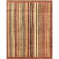 thumbnail image 1 of Ahgly Company Indoor Rectangle Abstract Metallic Gold Abstract Area Rugs, 5' x 7', 1 of 6