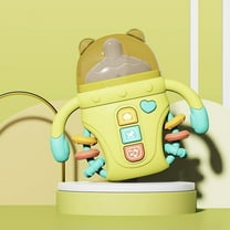 KOYPTL Baby Bottle Musical Toy for Newborns 0-6-12-18-24 Months,Sensory Bottle Toy with Music and Lights,Rattle Toy for Toddlers Kids Boys Girls 1 2 3 ,Holiday Birthday Christmas Gift