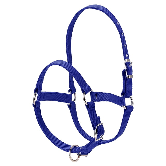 Amdohai Collier de Tête de Cheval Épaissi 6MM Réglable Sécurité Licou Bride