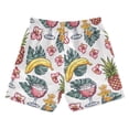 thumbnail image 2 of joogoo Boys Swim Trunks Pineapple and Palm Leaves Beach Board Shorts Drawstring Swimsuit S, 2 of 6
