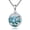 Whale, variant on Turtle/Whale Necklace 925 Sterling Silver Turquoise Necklaces Ocean Jewelry Gifts for Women Men