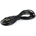 thumbnail image 2 of Performance Master 6ft 1/8" 3.5mm Black Stereo Audio Headphone Cable Cord Male to Male MP3 Aux PC, 2 of 2