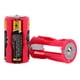 thumbnail image 3 of Convertidor de batería AAA a C portátil 4 Uds tamaño 4AAA paralelo, 3 of 8