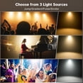 thumbnail image 3 of 8-Pack 100W Mini COB LED Par Lights - Cool/Warm White, DMX/Auto/Sound Control for Bars, Parties, Clubs & Events, 3 of 7