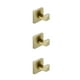 thumbnail image 2 of Gancho para albornoz de baño Bearachild de acero inoxidable colgador de pared para toallas plata, 2 of 6