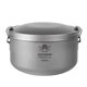 thumbnail image 1 of TFixol Caja de lata de titanio de 800 ml, contenedor de almacenamiento de alimentos portátil, lonchera, 1 of 8