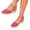 Hot Pink, variant on Espadrilles Wedges Sandals for Women Wedge Platform Sandals Closed Toe Ankle Strap Buckle Casual Summer Wedge Heels