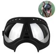 thumbnail image 2 of Black Chubasquero para perros Chubasquero impermeable para perros con rayas reflectantes, 2 of 5