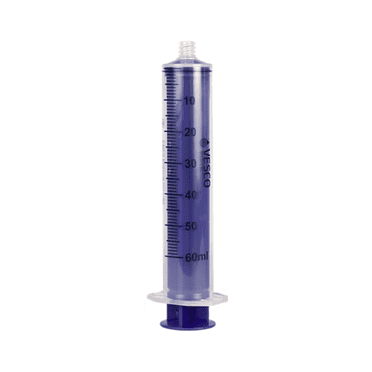 Vesco Medical ENFIT Standard Tip Syringes, 60ML (Pack of 30)