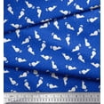 thumbnail image 3 of Soimoi polyester Crepe Fabric Floral & Cat Animal Printed Fabric 1 Yard 52 Inch Wide, 3 of 3