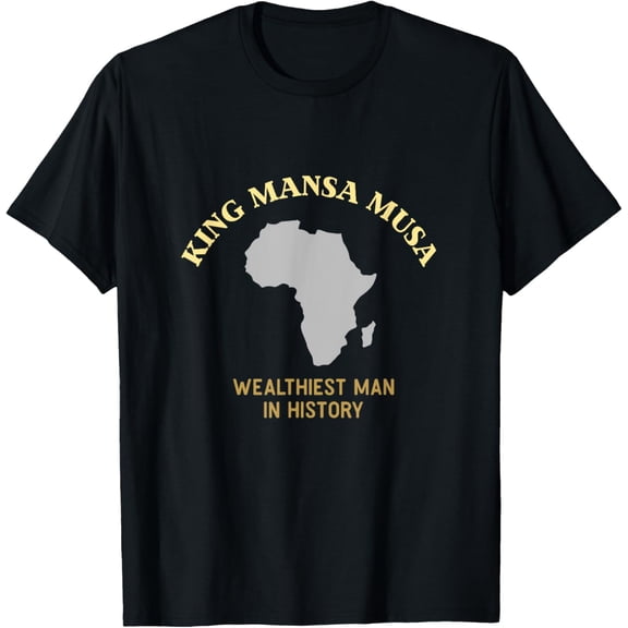 Mansa Musa King of Mali Graphic Novelty T-Shirt
