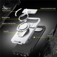 thumbnail image 6 of for Google Pixel 10 Pro XL , Military Grade Shockproof Bumper Rugged Rotating Stand Ring Holder Anti-Scratch Magnetic Cover Compatible with Car Mount Case,Siver,For Pixel 10 Pro XL, 6 of 10