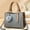 D, variant on Womens Fashion Tote Bag Ladies Purse Satchel Shoulder Bags Tote Leather Bag Large Tote Bag