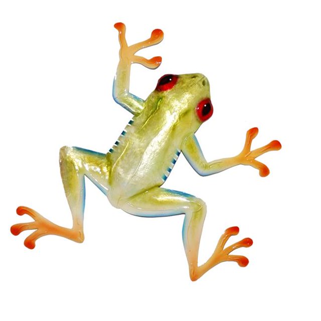 Eangee Home Design m7000 Décoration Murale Grenouille Arbre aux Yeux Rouges
