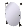 thumbnail image 1 of Dottingham Collection Oval Frameless Rail Mounted Mirror, 1 of 3