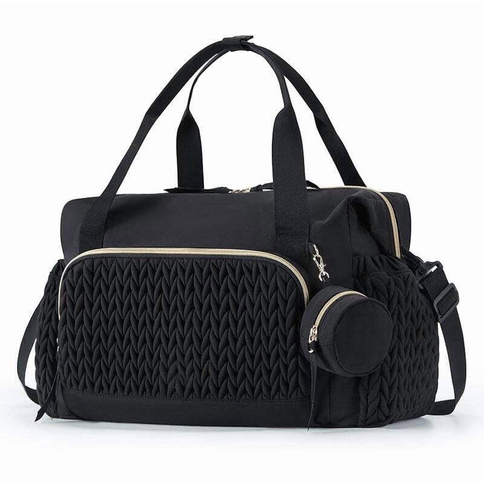 Diaper Bag Tote, Large Capacity Travel Diaper bags, Hospital Bag for Labor Delivery, Baby Bag with Pacifier Case elegant bag elegant shoulder bag large duffle bag