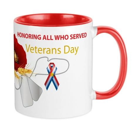 

CafePress - Veterans Day Mug Mugs - Ceramic Coffee Tea Novelty Mug Cup 11 oz