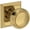 Lifetime Polished Brass, variant on Baldwin Pv.Bre.Chr Bremerton Privacy Door Knob Set - Brass