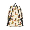 thumbnail image 6 of Rocae Boho Chicken for Durable Canvas Backpack Leisure Large Bag Travel Rucksack Multi-function Backpack Small, 6 of 8