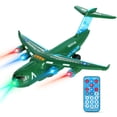 thumbnail image 1 of Avion de juguete Con Luces Intermitentes Y Música Control Remoto Air avion, ruedas, luces, 1 of 7