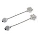 thumbnail image 4 of Alzapaños Magnéticos para Cortinas Bling Bling 2 Piezas Flor de Cristal, 4 of 12