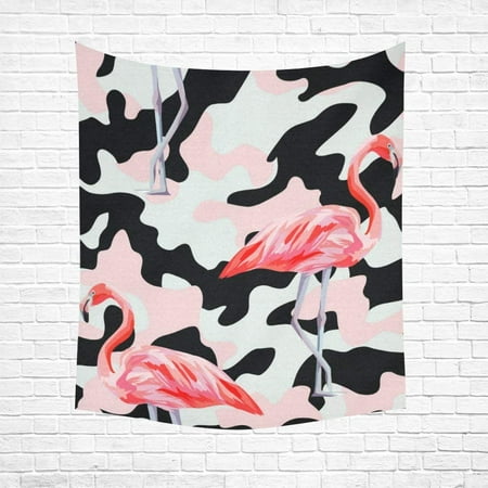 Cadecor Beautiful Pink Flamingo Home Decor Tapestry Wall Art Cadecor Beautiful Pink Flamingo Home Decor Tapestry Wall Art 60x80 Inches