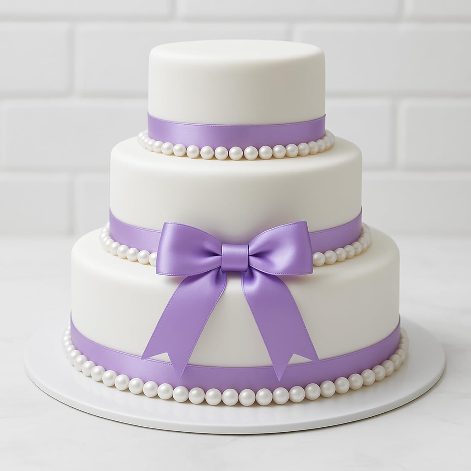 Lavender Satin Ribbon – 1 1/2'' x 100 Yards Polyester Light Purple Satin Ribbon for Gift Wrapping, Wedding & Party Decoration, DIY Crafts, Floral Bouquets, Wreath Bows