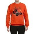 thumbnail image 2 of Ford Model T Roadster 1923 Old School Ride Classic Vintage | Mens Cars and Trucks Crewneck Graphic Sweatshirt, Orange, Large, 2 of 4