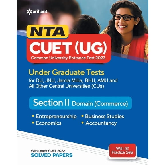 NTA CUET UG 2023 Section 2 Domain Commerce, (Paperback)