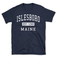 thumbnail image 1 of Islesboro Maine Classic Established Men's Cotton T-Shirt, 1 of 1