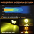 thumbnail image 2 of 5'' Redondo Auxiliares Faro Niebla Offroad 4x4 Moto Jeep 1pz, 2 of 6