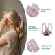 thumbnail image 4 of Garras de cabello únicas Bargains, pinzas de cabello francesas, pinzas de cabello de tortuga, grandes pinzas de cabello, horquillas para mujeres en color púrpura, 4 of 7