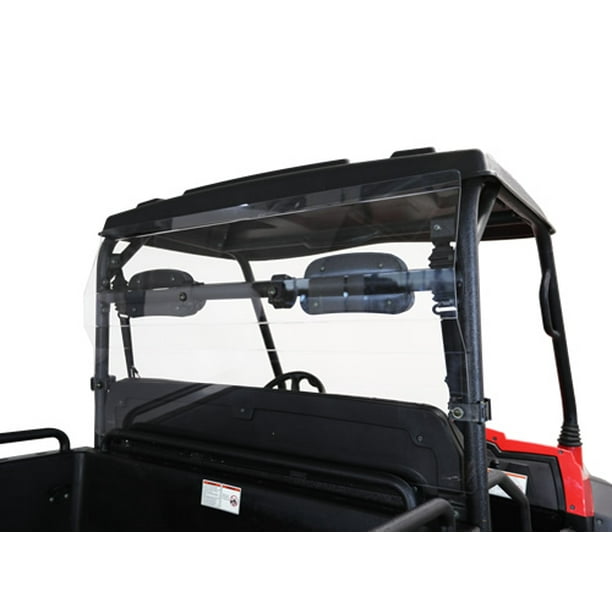 Massimo Motor Knight 500/700 Clear Rear UTV Windshield- Compatible with ...