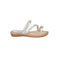 thumbnail image 2 of New Women Rhinestone Strappy Toe Ring Slip On Sandal - 18056 By SBUP Collection, 2 of 5