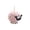 Pink, variant on Huzdenx Cute Little Lamb Shaped Hanging Hand Towel, Soft Chenille Absorbent Decorative Hand Drying Towel for Bathroom Kitchen Home Decor