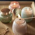 thumbnail image 3 of 47th & Main Scented Candles Hand-Painted Red Glass Jar Candle with Lid, 3" Dia x 2.75" H, Volcano, 3 of 3
