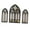 Style B, variant on Luzkey 3 Pieces Gothic Mirrors Wall Decor,Small Mirrors Decor Baroque Decorative Arched Wall Mirrors for Bedroom, Living Room B
