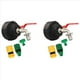 thumbnail image 1 of 2X Grifo de Salida IBC Adaptador IBC de 3/4 Pulgadas S100x8 Válvula de Salida de Bola IBC de Latón Salida de Grifo Accesorios para Tanque de Barril de Lluvia, 1 of 5